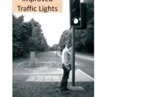 Cllr Hussey and the improved traffic lights