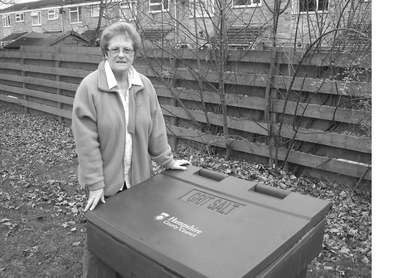 Suitable Grit bins in Suitable locations