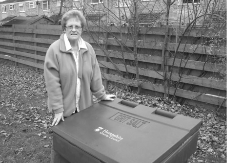 Suitable Grit bins in Suitable locations