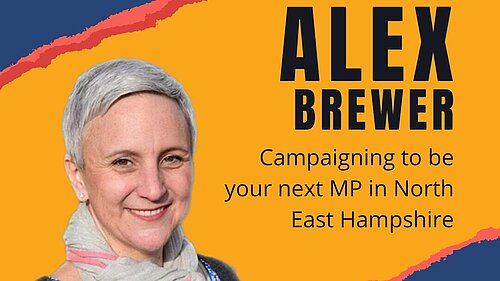 Alex Brewer campaign poster